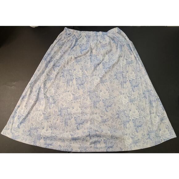 Blair Blue/White Floral Skirt Set - Size 16 - Picture 4 of 9